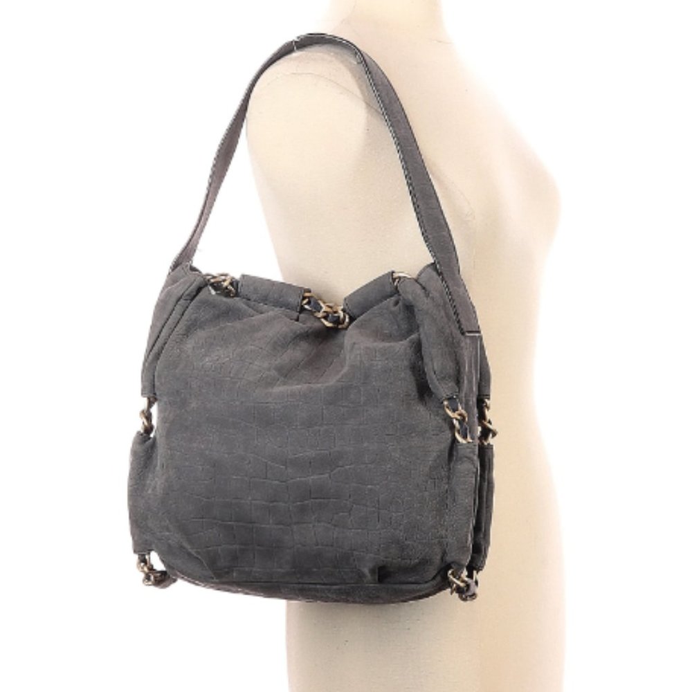 Furla Leather Hobo Bag.